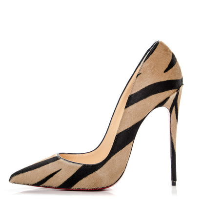 Christian Louboutin Pony So Kate 120 Pumps Dune Black 1 of 6