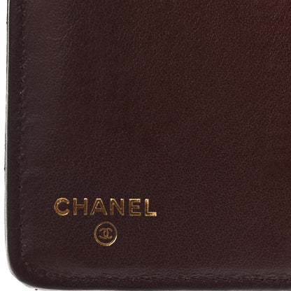 Chanel Caviar Quilted Yen Wallet Black 6 of 8