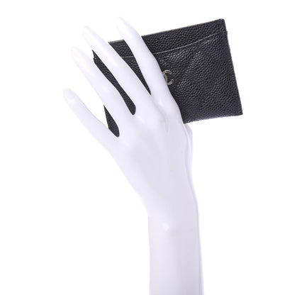 Chanel Caviar Quilted Card Holder Black 2 of 12