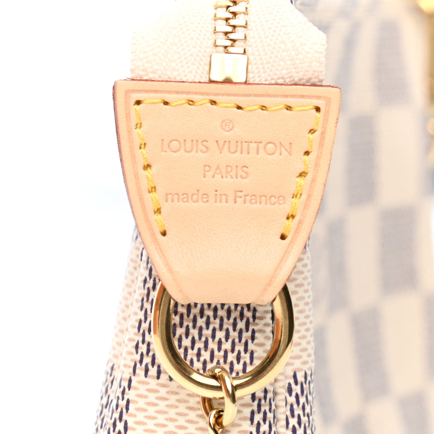 Louis Vuitton Damier Azur Mini Pochette Accessories 6 of 7