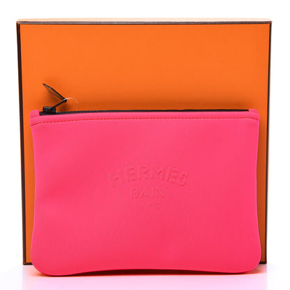 Hermes Neoprene Small Neobain Case Bubble Gum 7 of 7