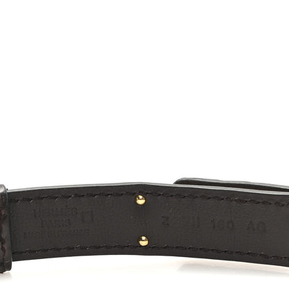 Hermes Matte Alligator Kelly Belt Havane 3 of 3