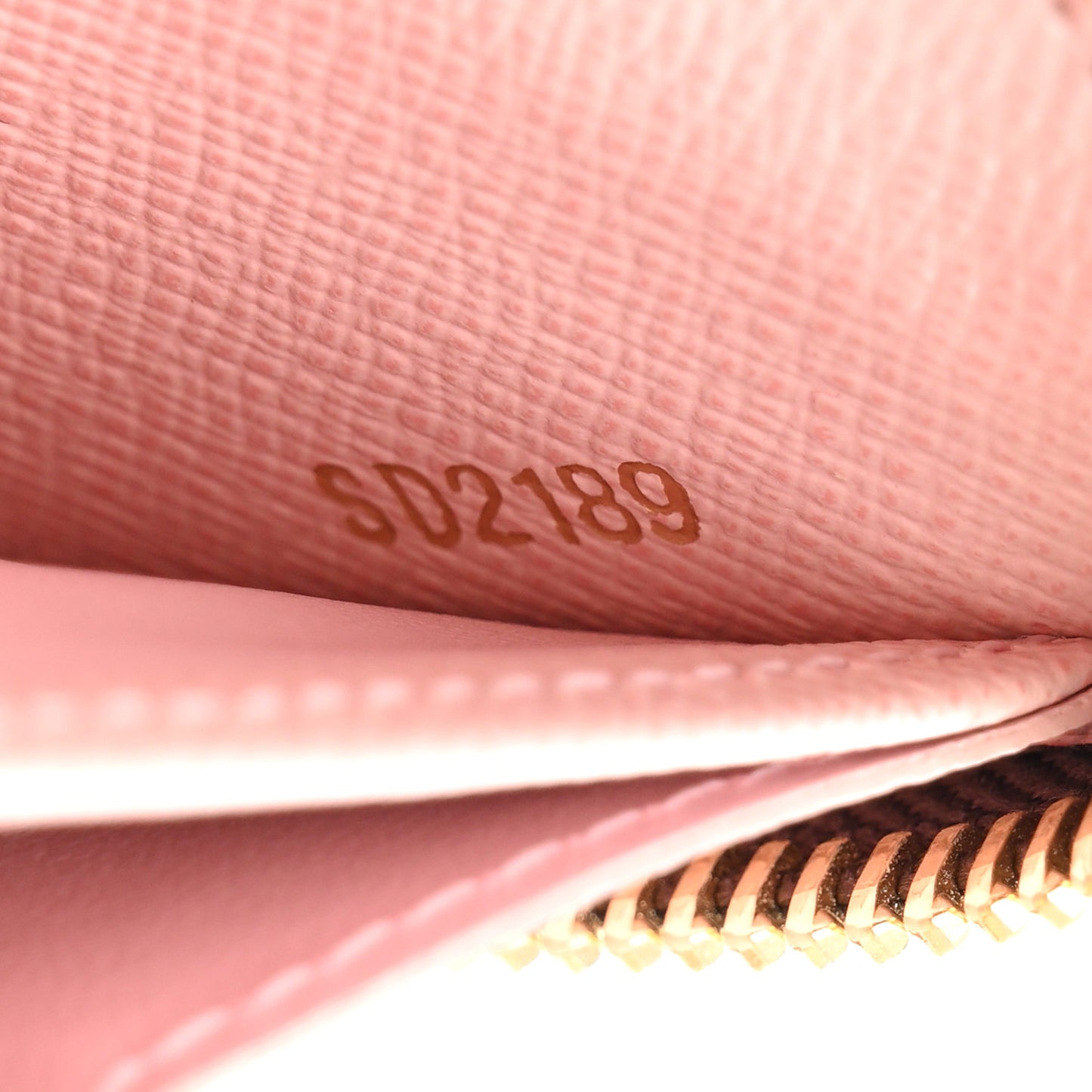 Monogram Zippy Wallet Rose Ballerine