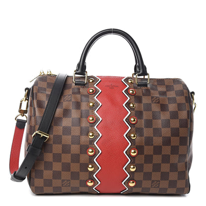 Louis Vuitton Damier Ebene Karakoram Speedy Bandouliere 30 1 of 11