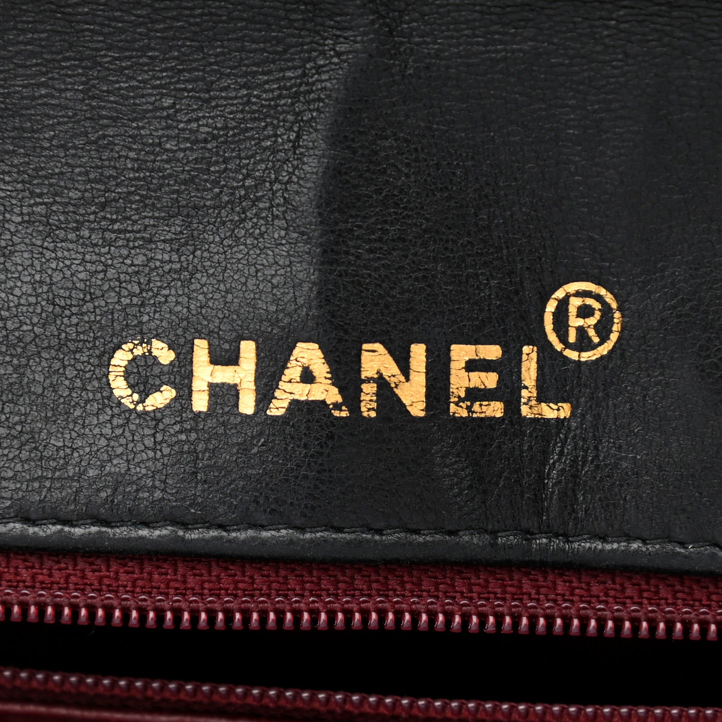 Lambskin Quilted Medium Single Flap Black
