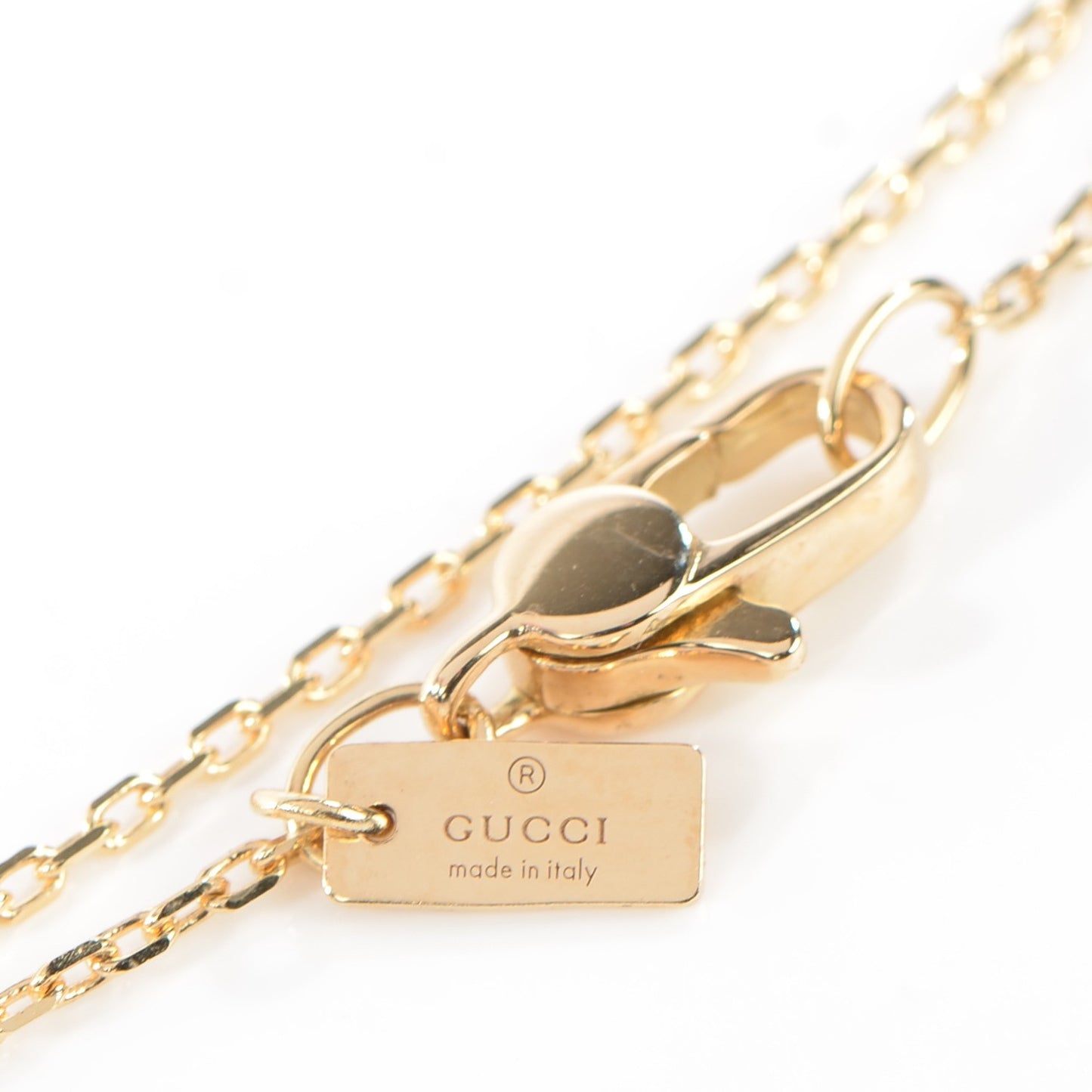 18K Yellow Gold Icon Twirl Pendant Necklace