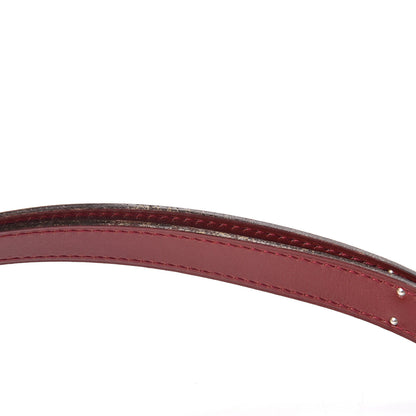 Hermes Box Kelly Belt 80 Rouge H 6 of 8