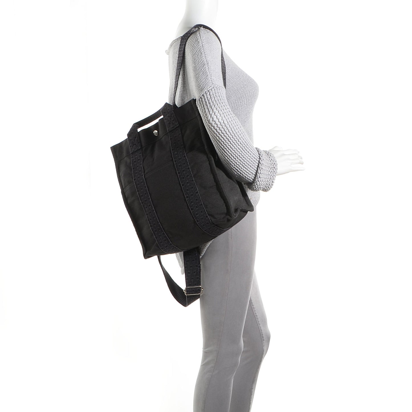 Canvas Herline Backpack Grey