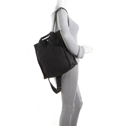 Hermes Canvas Herline Backpack Grey 2 of 13