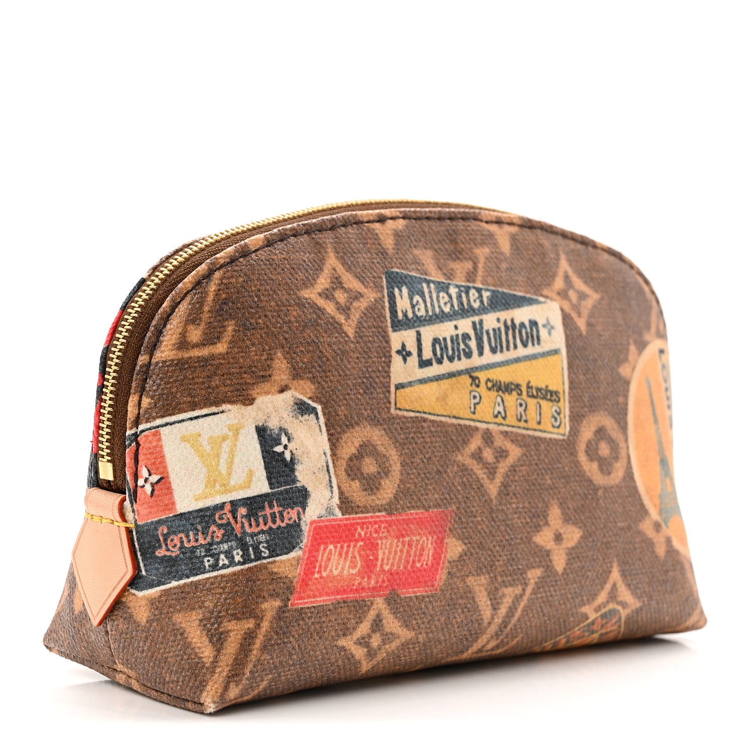Louis Vuitton Monogram Flight Mode Cosmetic Pouch 3 of 6