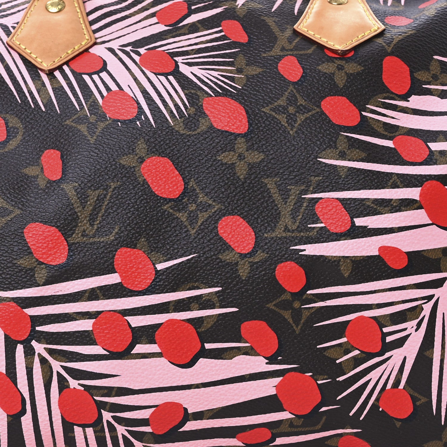 Louis Vuitton Monogram Jungle Dots Speedy 30 Sugar Pink Poppy 8 of 15