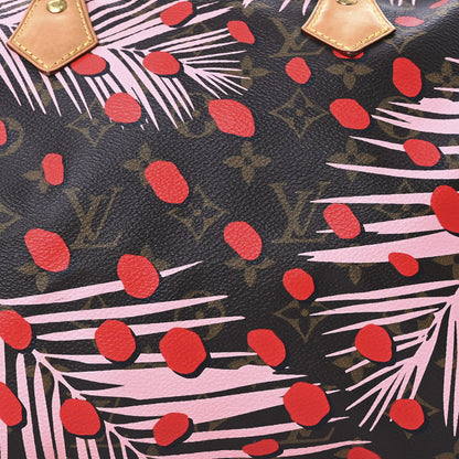 Louis Vuitton Monogram Jungle Dots Speedy 30 Sugar Pink Poppy 8 of 15