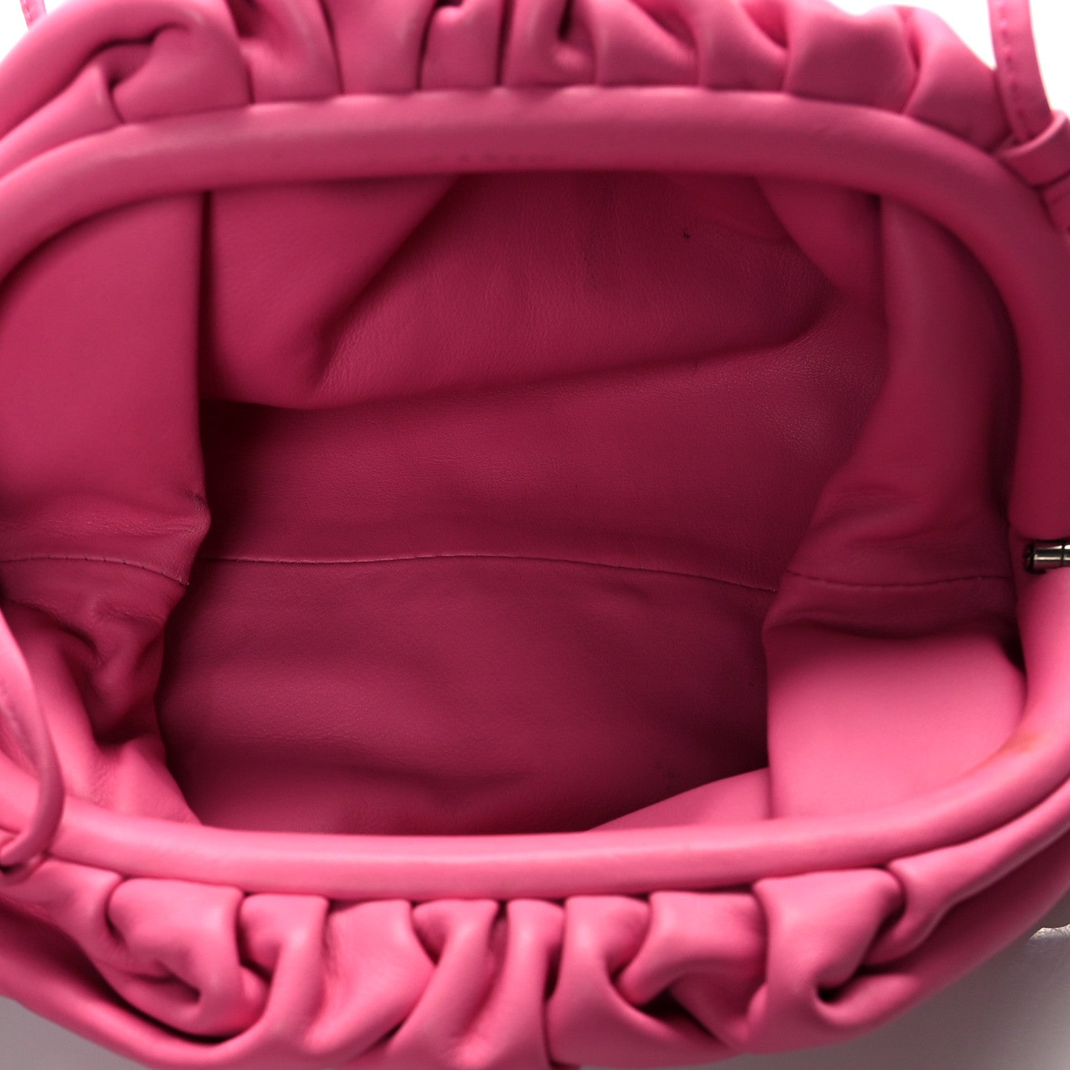 Bottega Veneta Butter Calfskin The Mini Pouch Pink 5 of 13