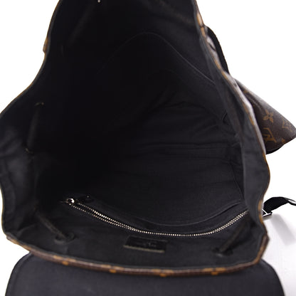 Louis Vuitton Monogram Macassar Christopher PM Backpack 5 of 9