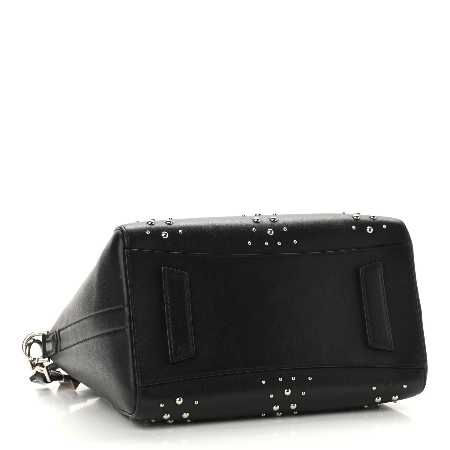 Givenchy Smooth Calfskin Small Studded Antigona Black 3 of 10