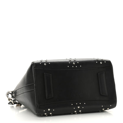 Givenchy Smooth Calfskin Small Studded Antigona Black 3 of 10
