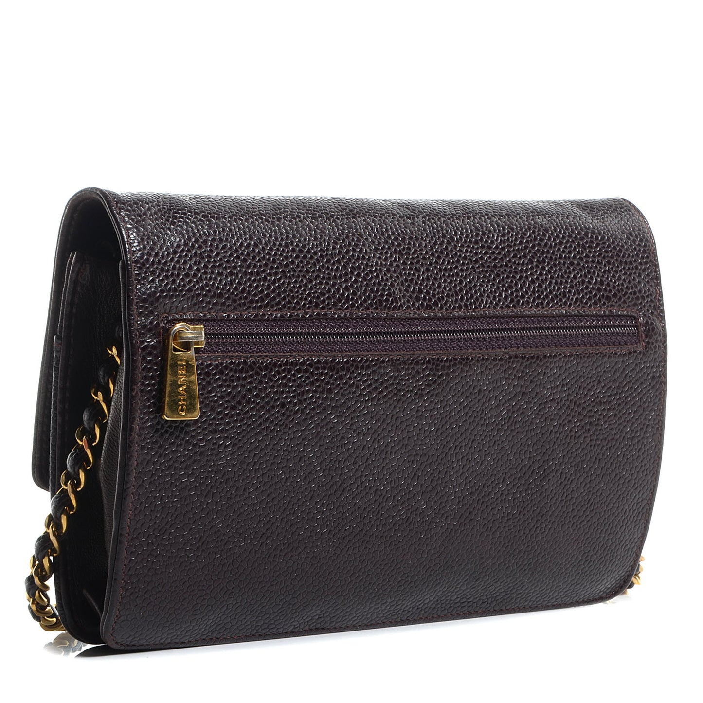 Caviar Timeless CC Wallet On Chain WOC Dark Brown