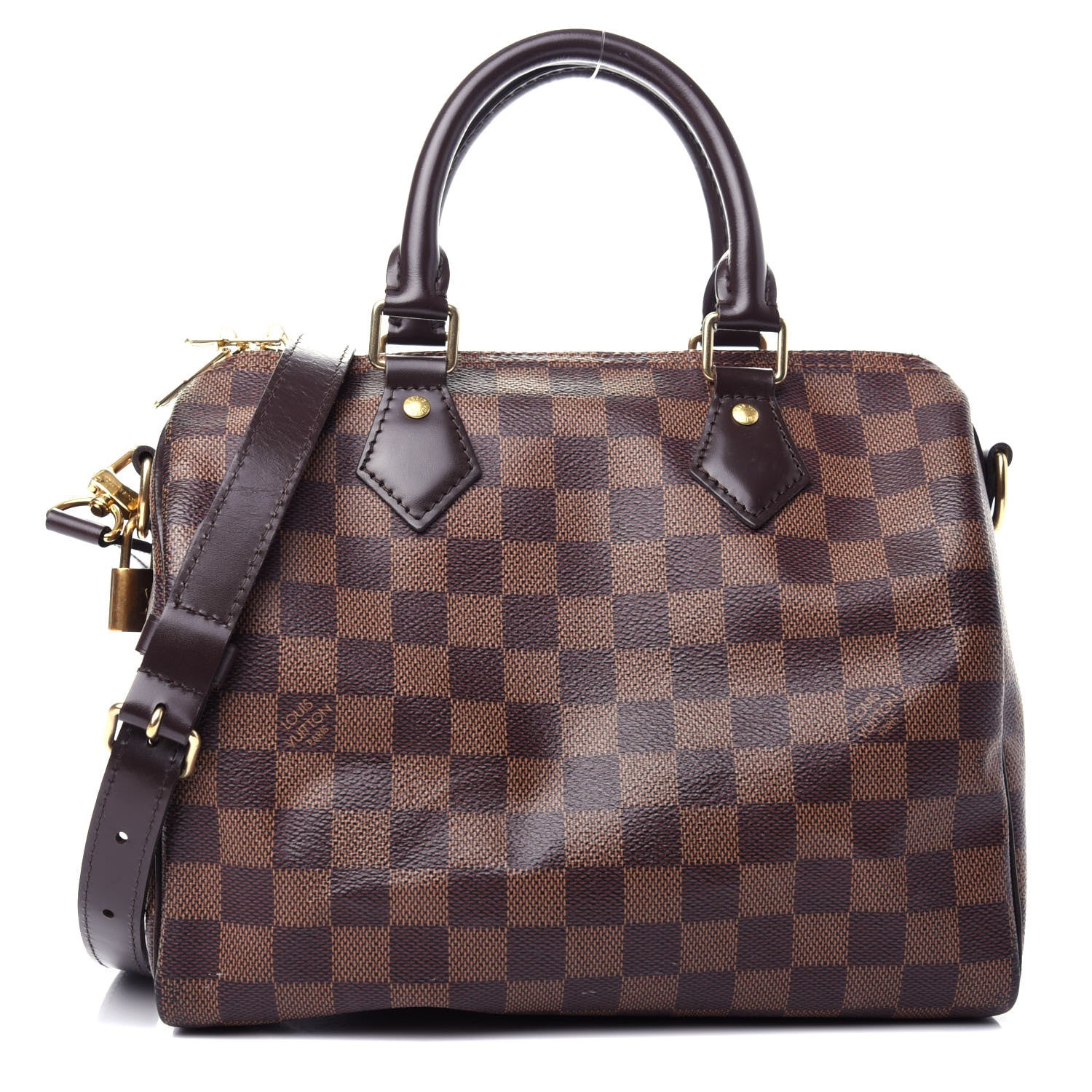 Louis Vuitton Damier Ebene Speedy Bandouliere 25 1 of 13