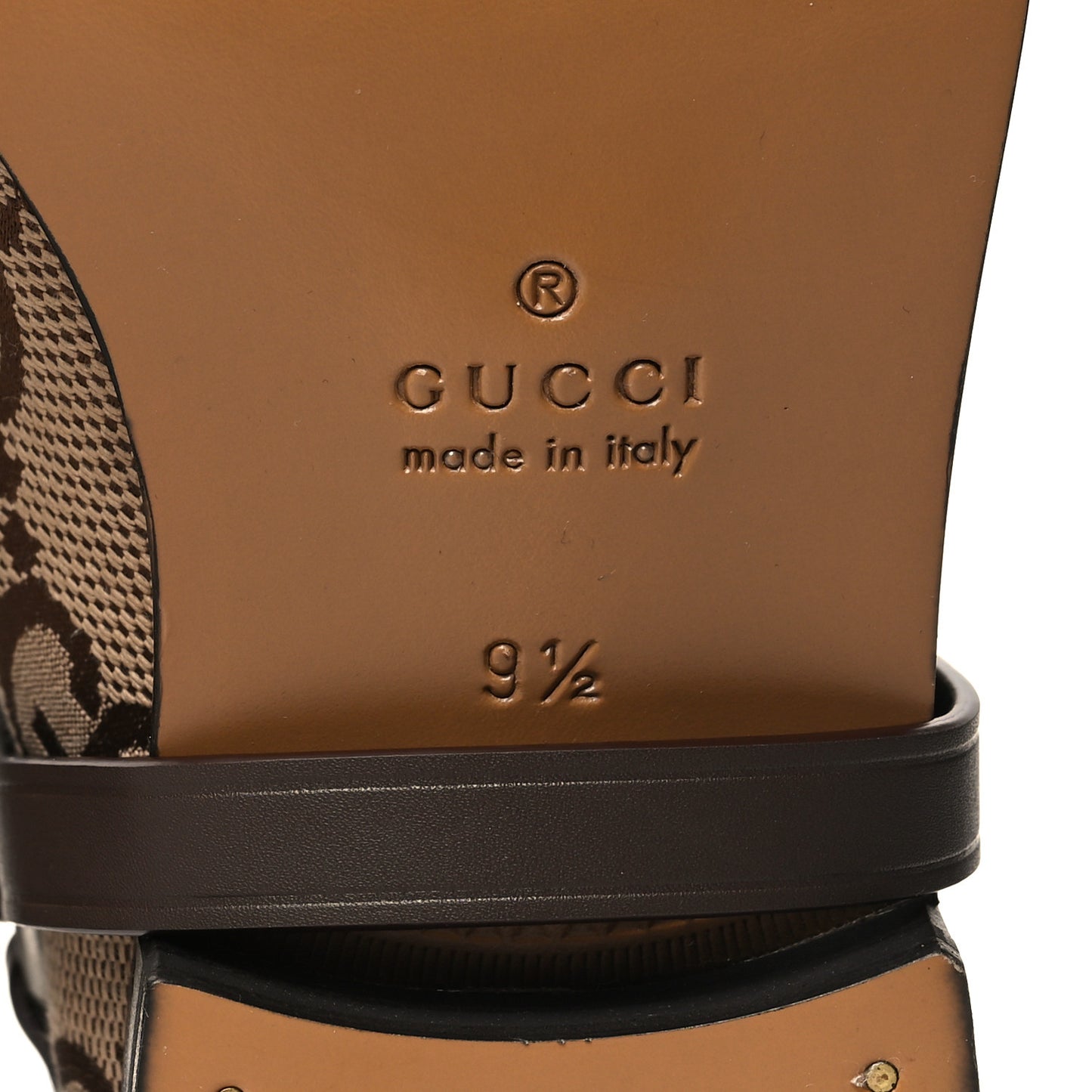 Monogram Jumbo GG Cordovan Lux Mens Zelda Harness Riding Boots 8 Camel Ebony New 9.5 Acero