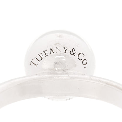 Tiffany Sterling Silver 8mm Hardwear Ball Ring 49 4.75 6 of 6