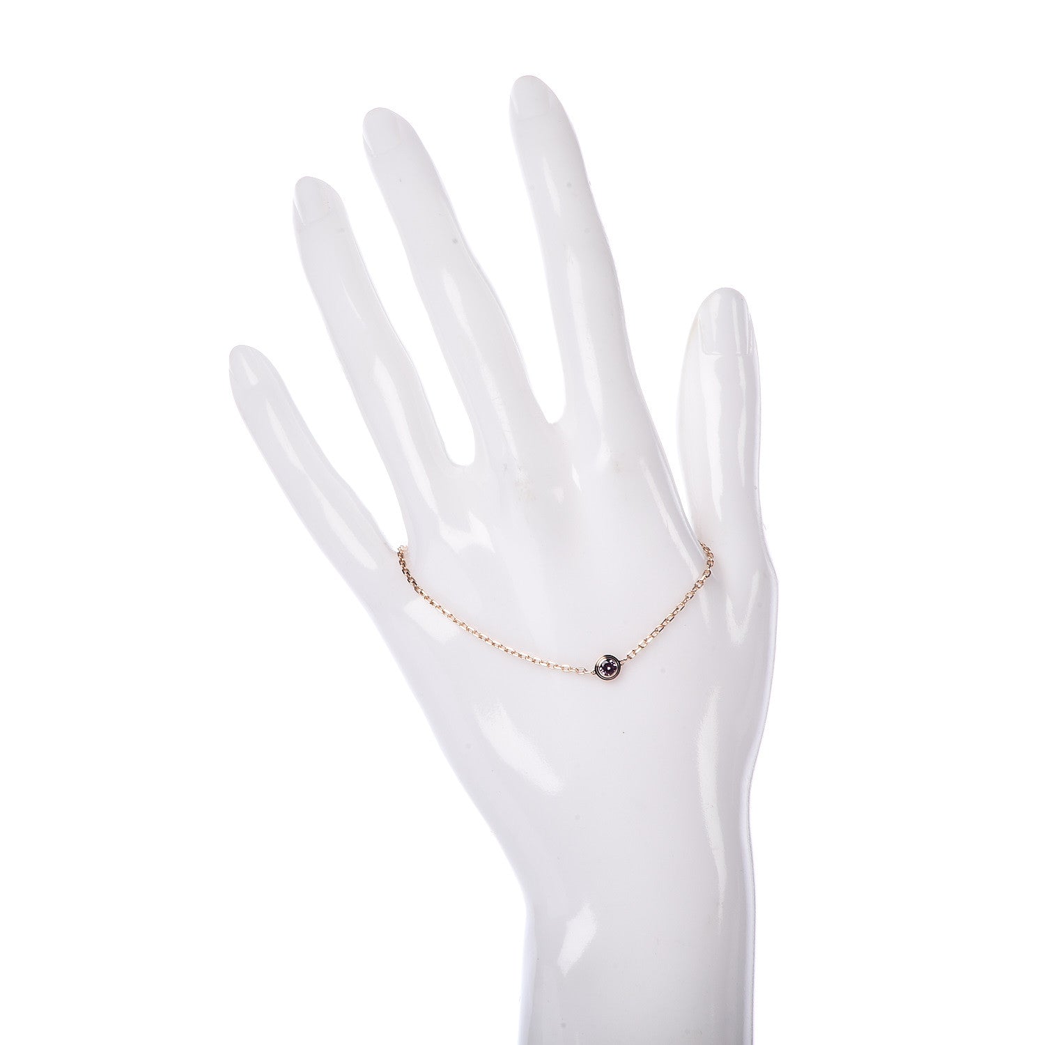 Cartier 18K Pink Gold Pink Sapphire D'Amour Bracelet 2 of 5