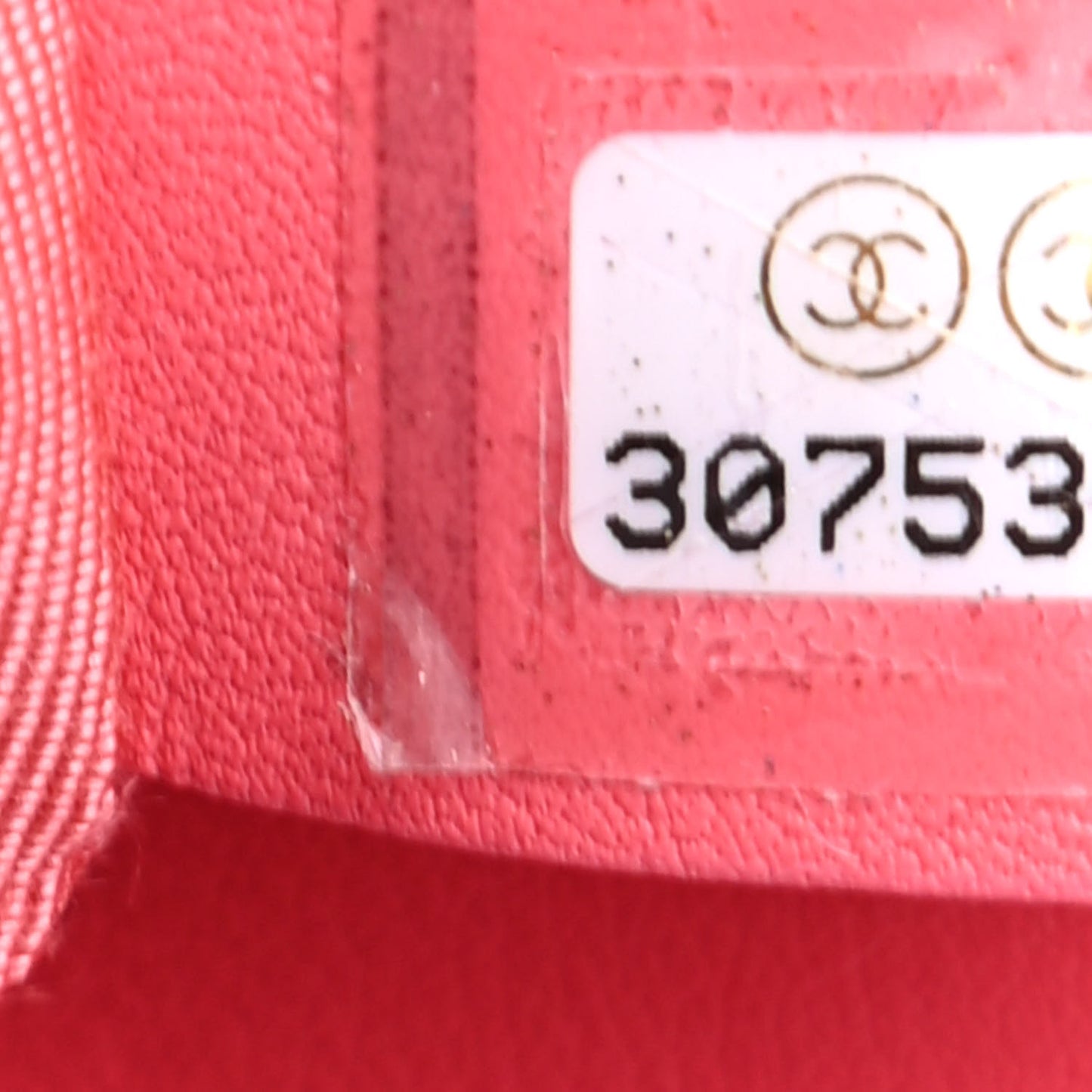 Sequin Quilted Medium Chanel 19 Flap Coral