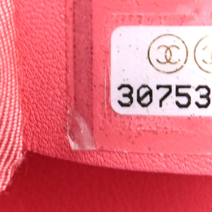Chanel Sequin Quilted Medium Chanel 19 Flap Coral 5 of 5