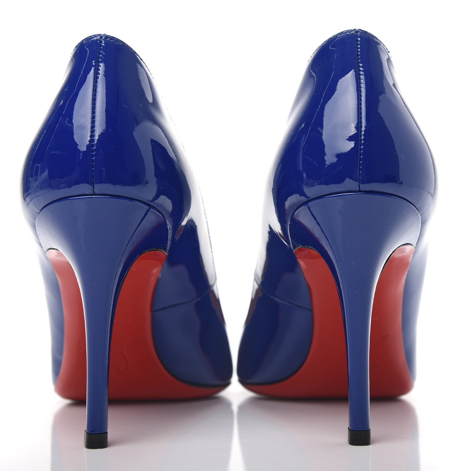 Christian Louboutin Patent Pigalle 85 Pumps 37 Neptune 7 of 10