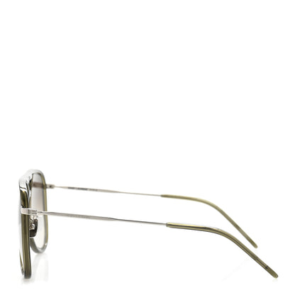 Saint Laurent Metal Aviator Classic 11 Rim Sunglasses Grey 3 of 8