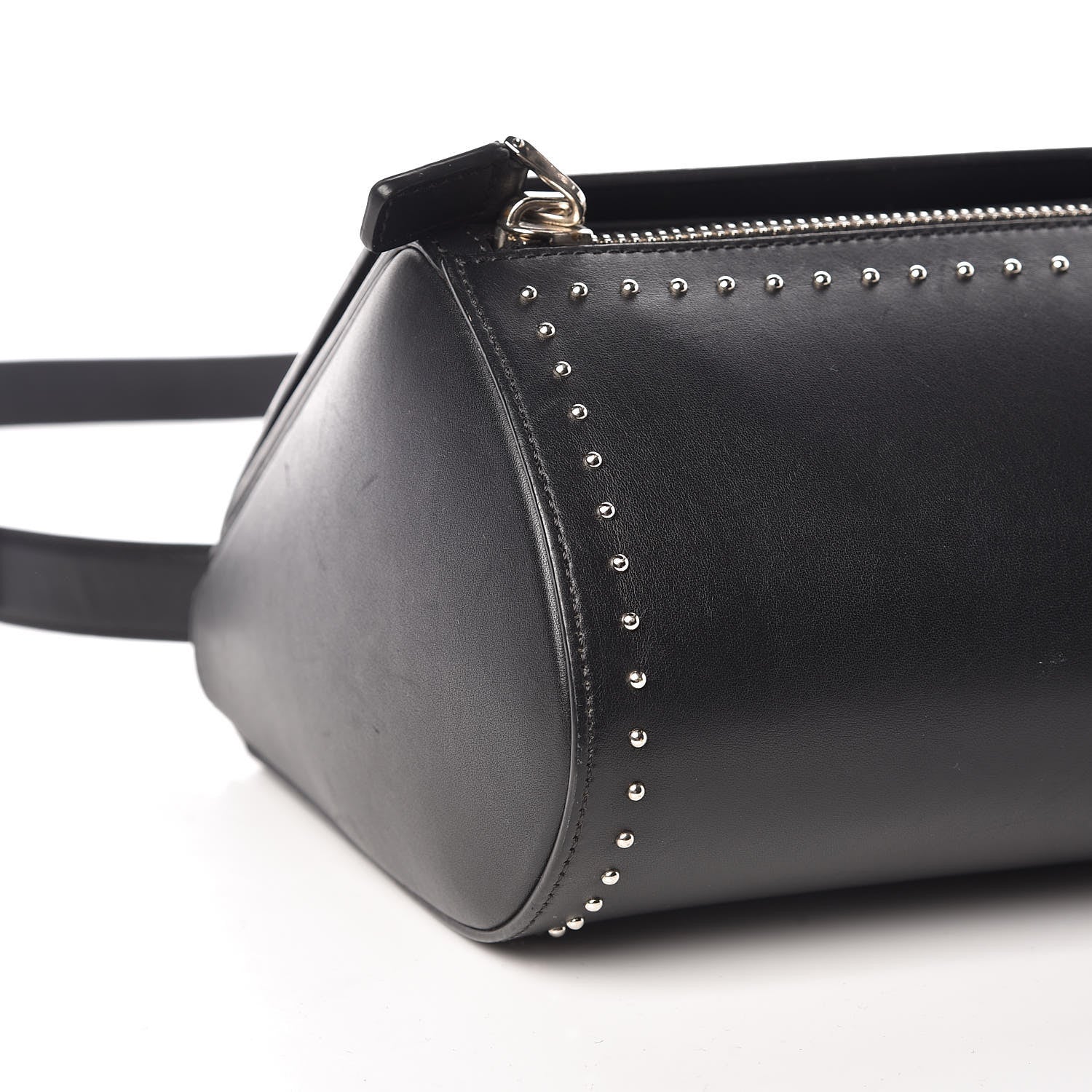 Givenchy Calfskin Studded Medium Pandora Box Crossbody Bag Black 5 of 10