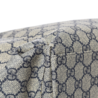 Gucci GG Plus Monogram Messenger Diaper Bag Navy 15 of 16
