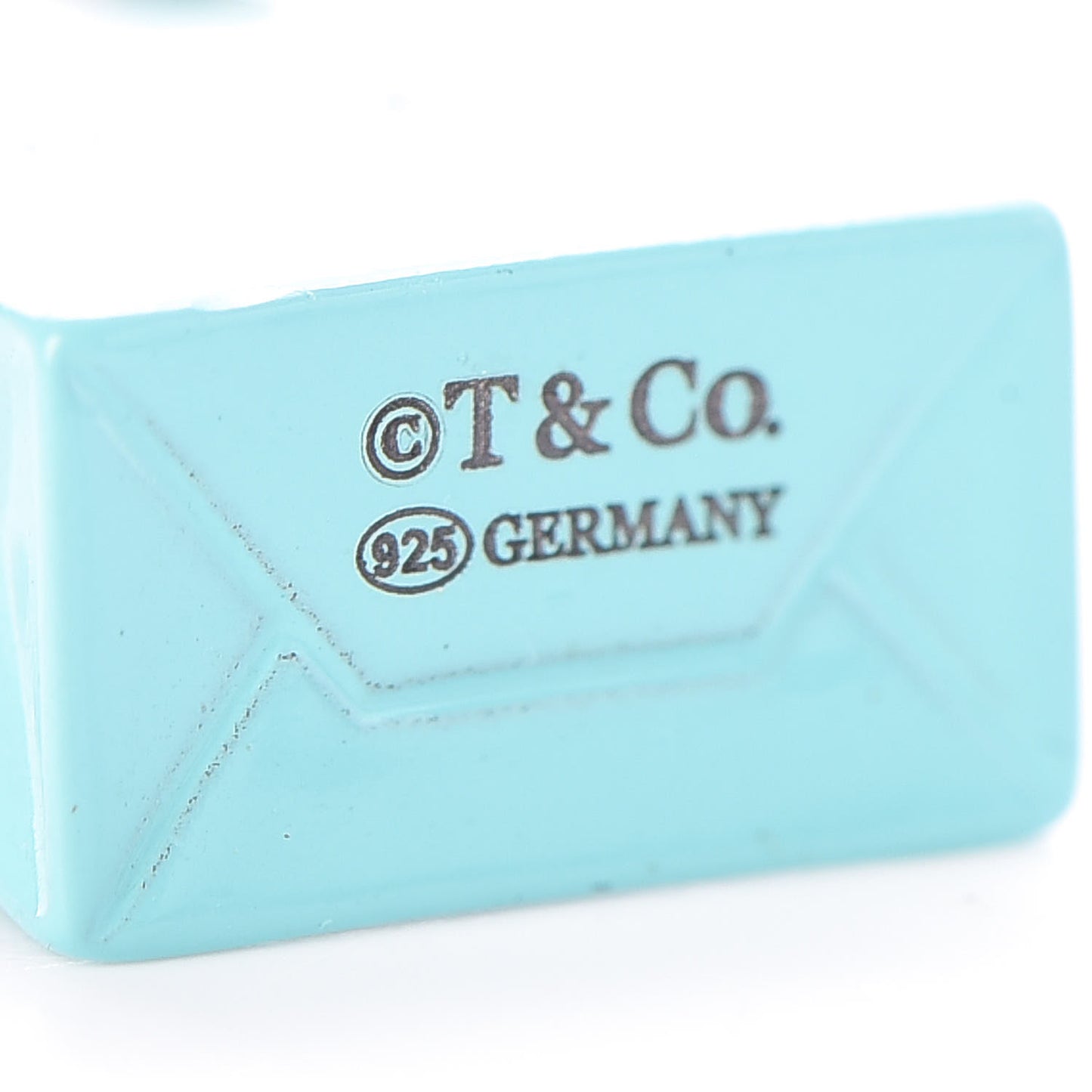 Sterling Silver Enamel Shopping Bag Charm Pendant