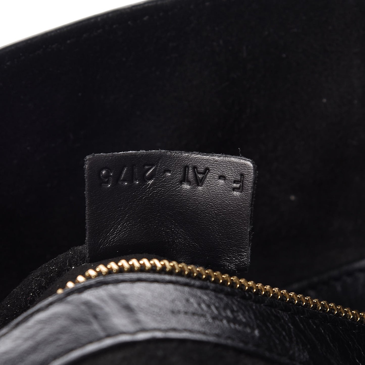 Crocodile Embossed Calfskin Small Belt Cabas Phantom Black