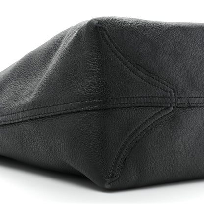 MCM Grained Calfskin Medium Yris Shopper Tote Black 12 of 34
