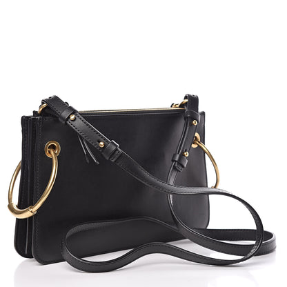 Chloe Calfskin Suede Mini Roy Bag Black 3 of 13