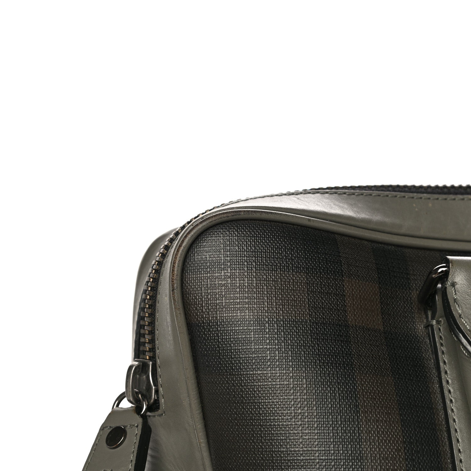 Burberry London Smoked Check Large Briefcase Grey 30 of 39