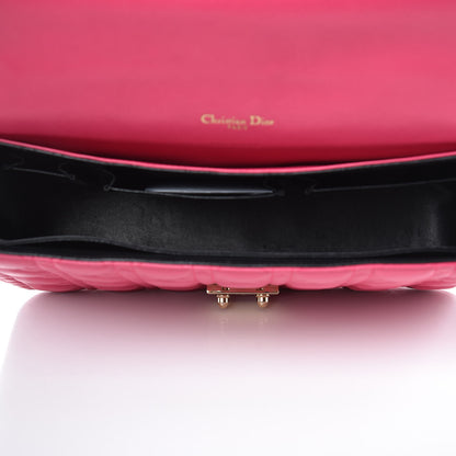 Christian Dior Lambskin Cannage Large Miss Dior Flap Pink 5 of 12