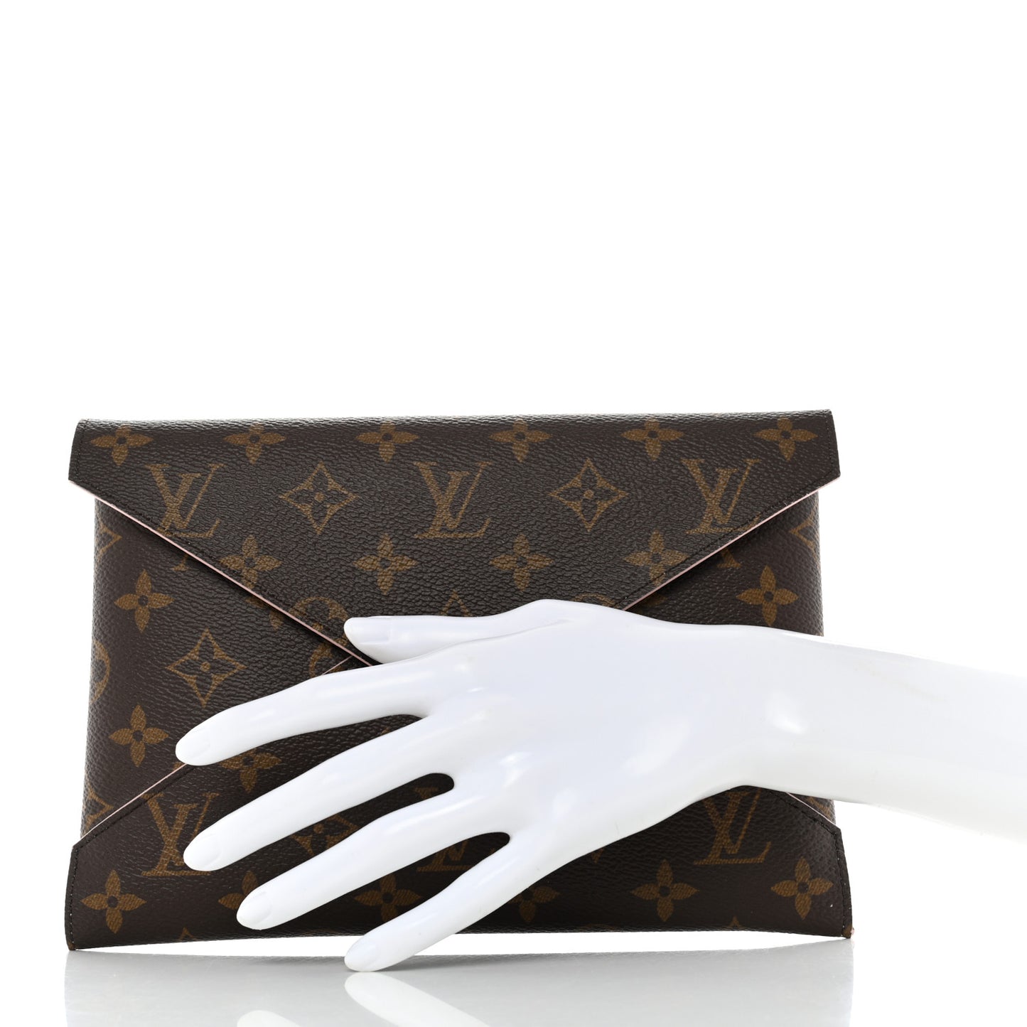 Monogram Large Kirigami Pochette Insert Rose Ballerine