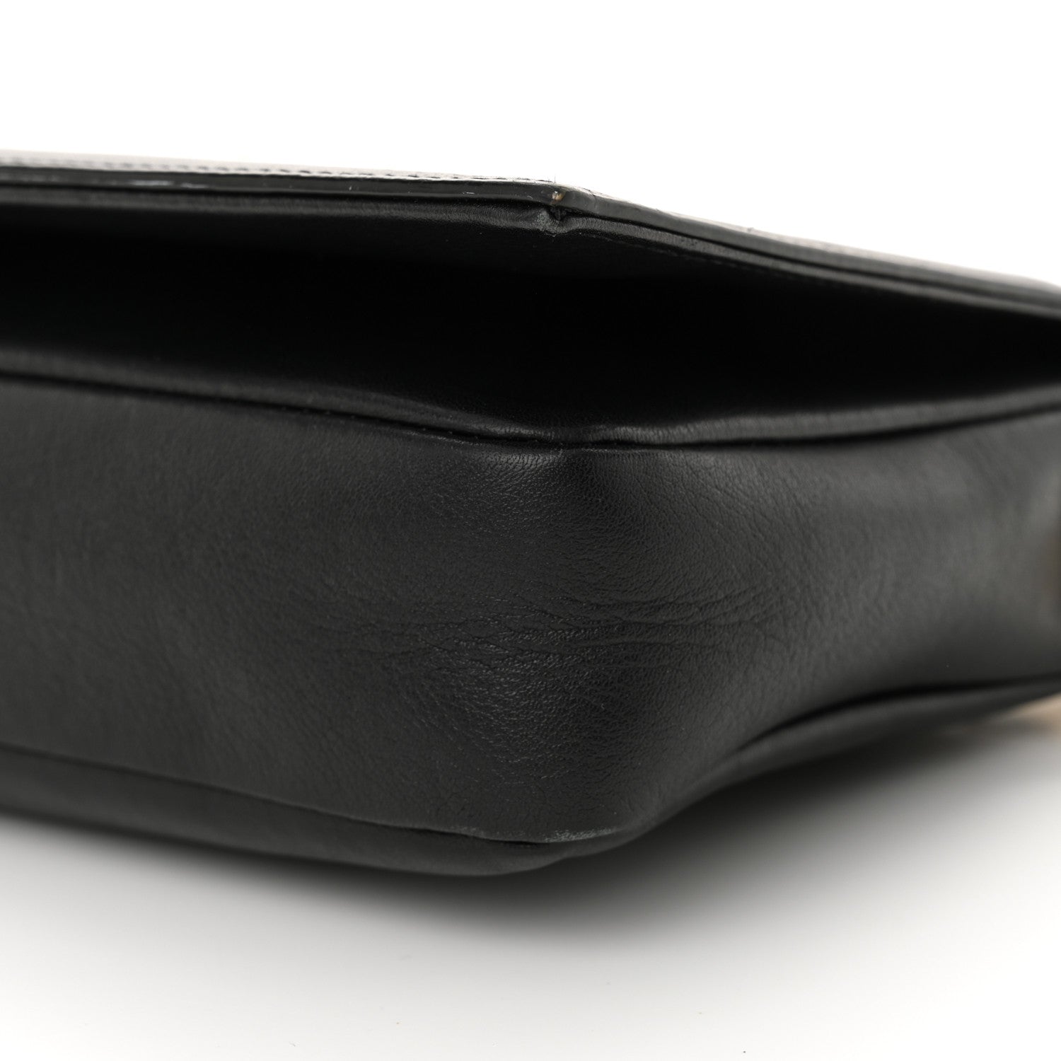 Saint Laurent Lambskin Monogram Kate 99 Baguette Shoulder Bag Black 10 of 13