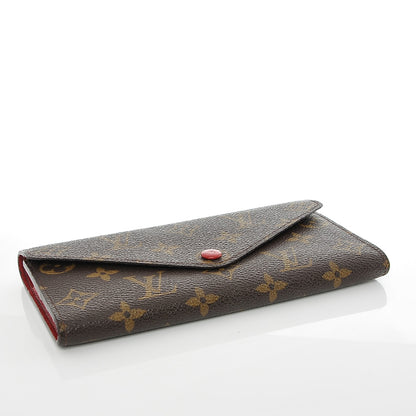 Louis Vuitton Monogram Josephine Wallet Red 4 of 6