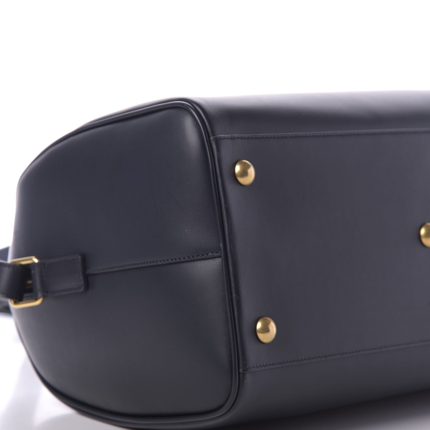 Saint Laurent Calfskin Classic Duffle 6 Black 5 of 10