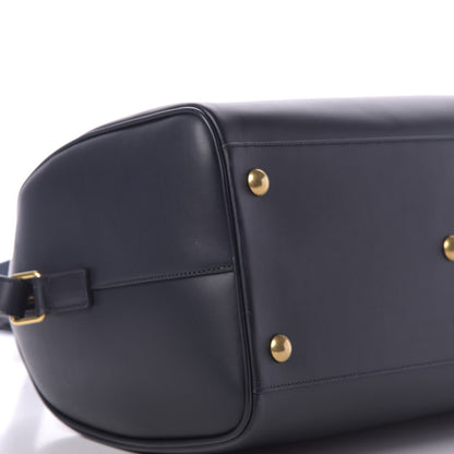 Saint Laurent Calfskin Classic Duffle 6 Black 5 of 10