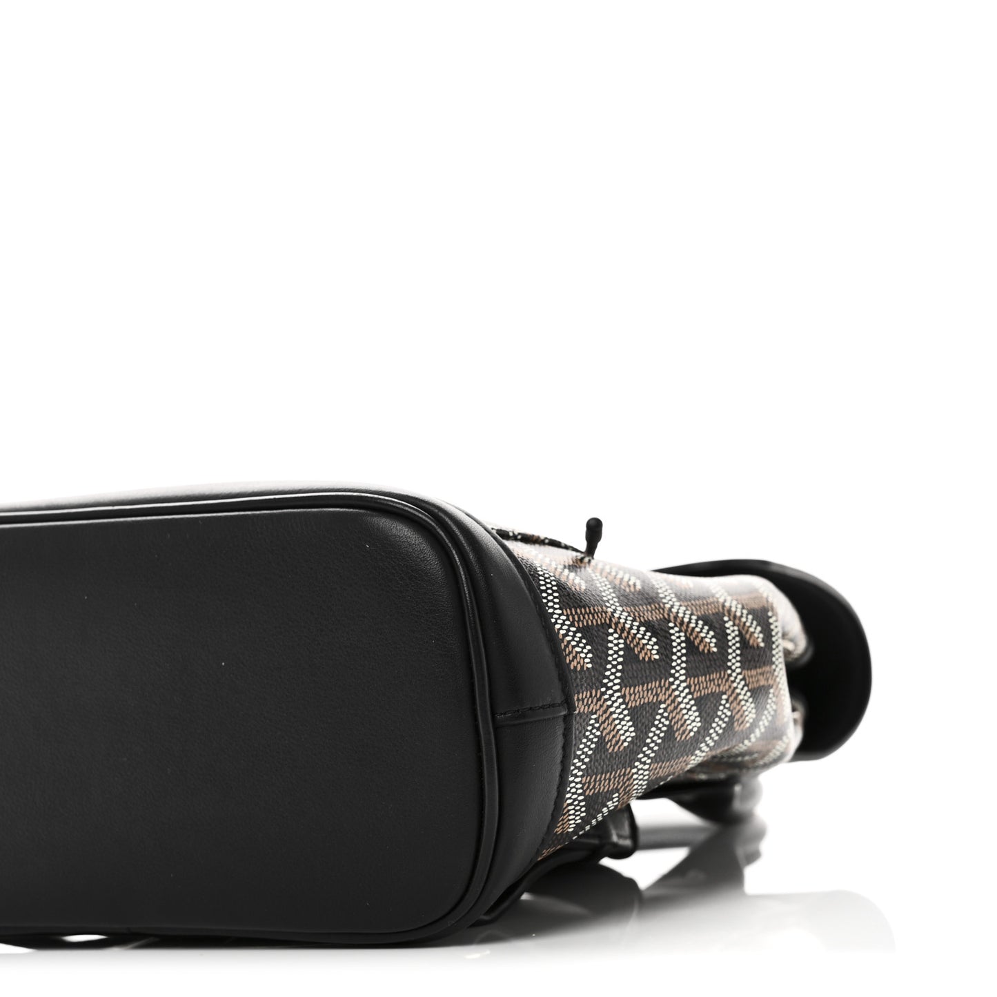 Goyardine Calfskin Mini Alpin Backpack Black