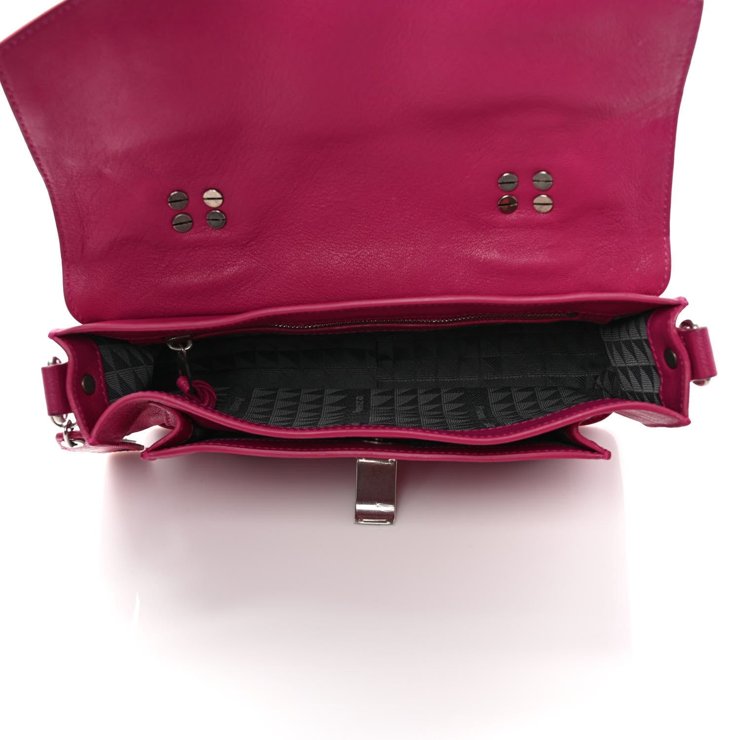 Proenza Schouler Lambskin Tiny PS1 Satchel Fleur de Lys 4 of 10