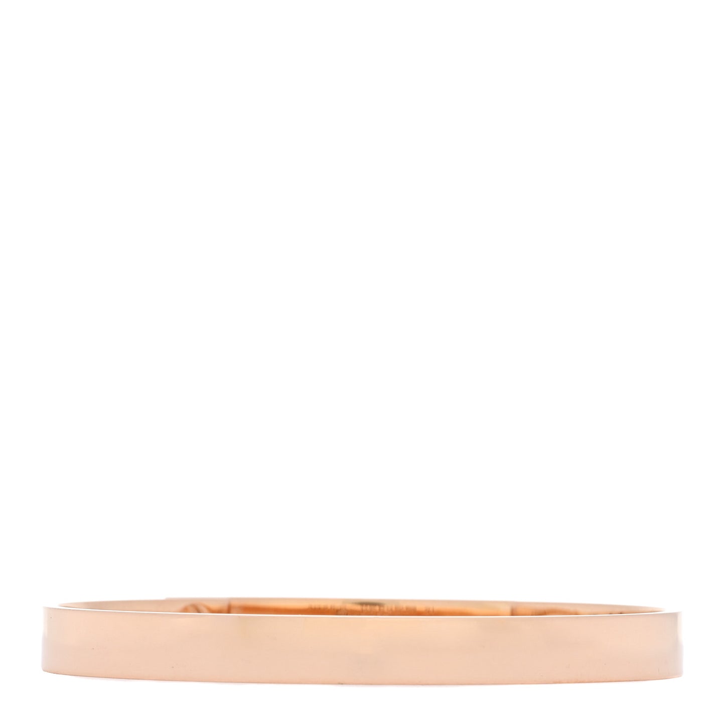 18K Rose Gold Black Spinel PM Collier de Chien Bracelet SH