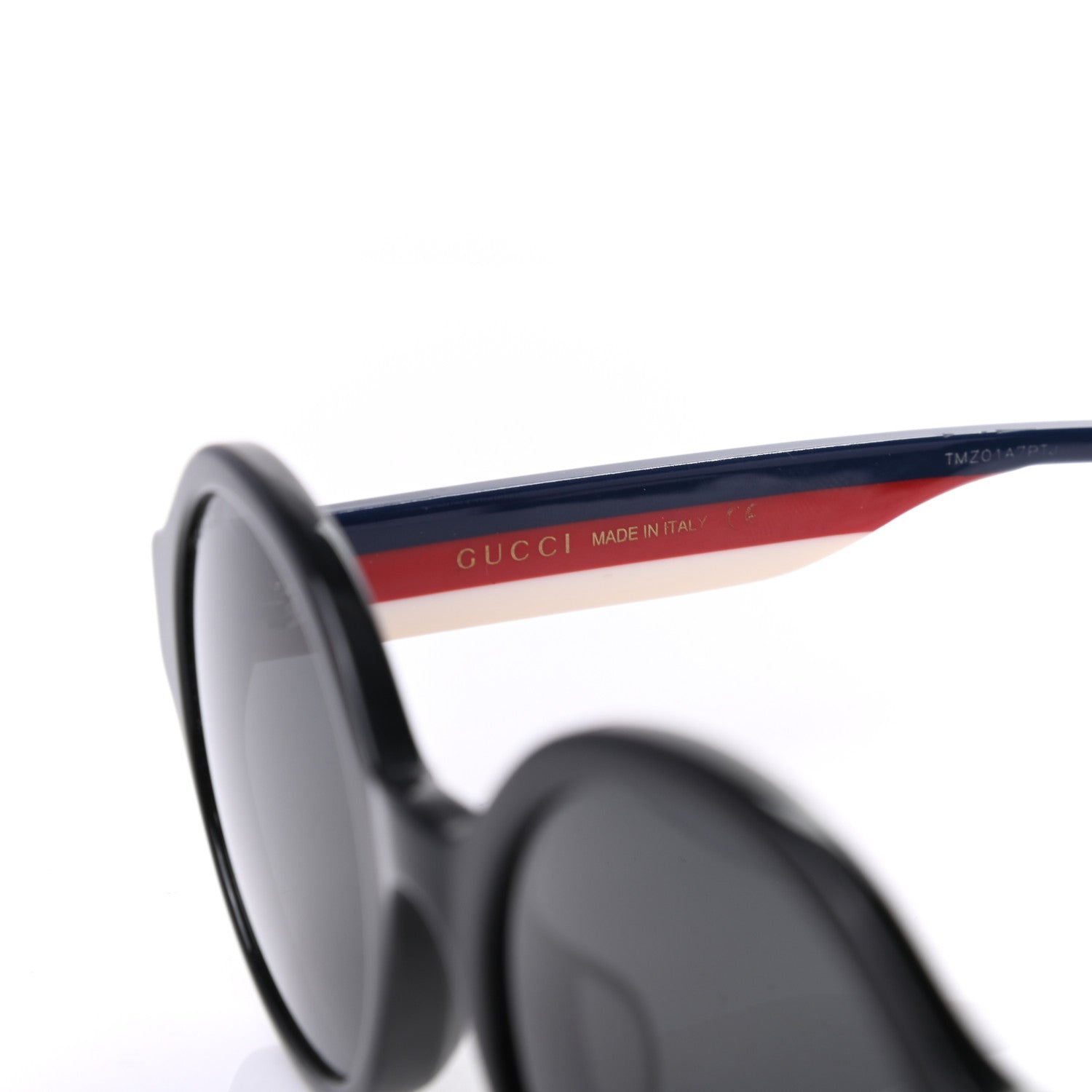 Gucci Round Web Sunglasses GG0280SA Black 5 of 8