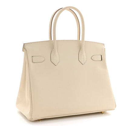 Hermes Epsom Birkin 30 Craie 3 of 15