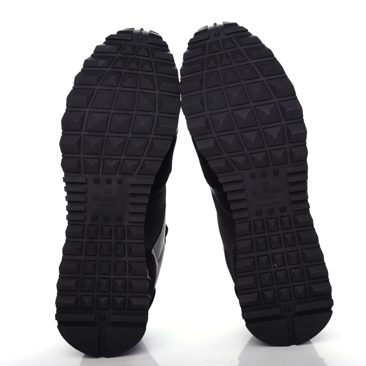 Nappa Suede Camouflage Womens Rockrunner Sneakers 38.5 Black