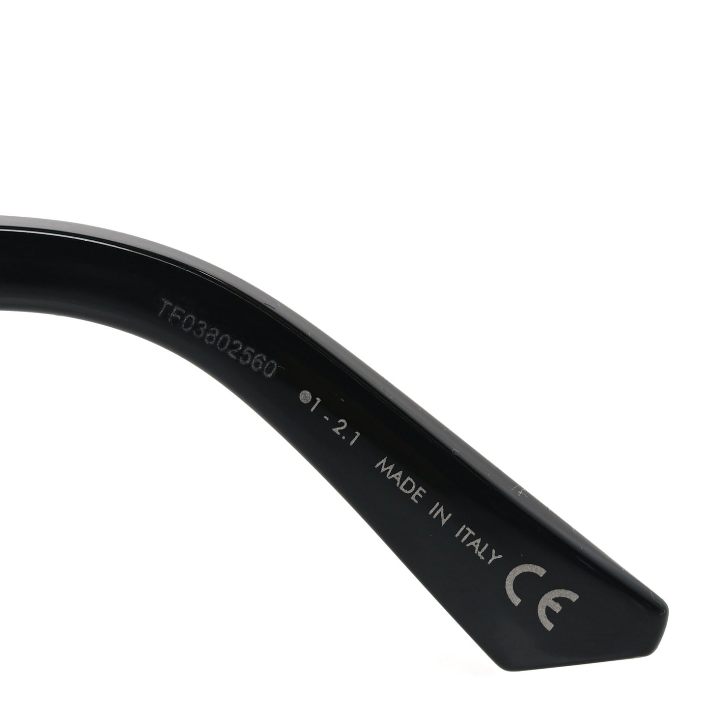 Transparent Acetate D-Doll Sunglasses Black