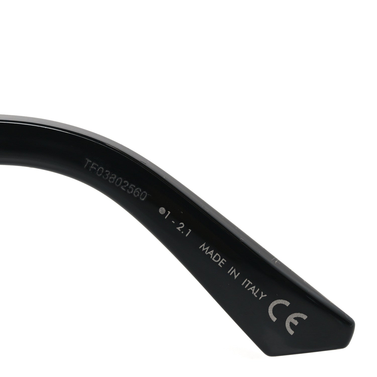 Christian Dior Transparent Acetate D-Doll Sunglasses Black 7 of 8